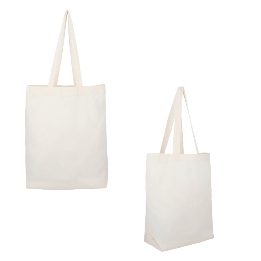 BOLSA DE ALGODÓN CON ASAS. F0179